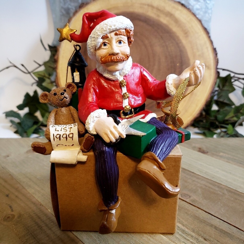 The Keeper Of Christmas 1999 Mantle Desk or Shelf Figurine Shenandoah NIB